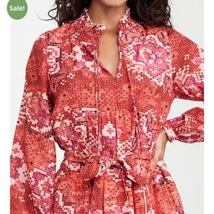 Chufy Lidia Mini Dress Stan Red Medium